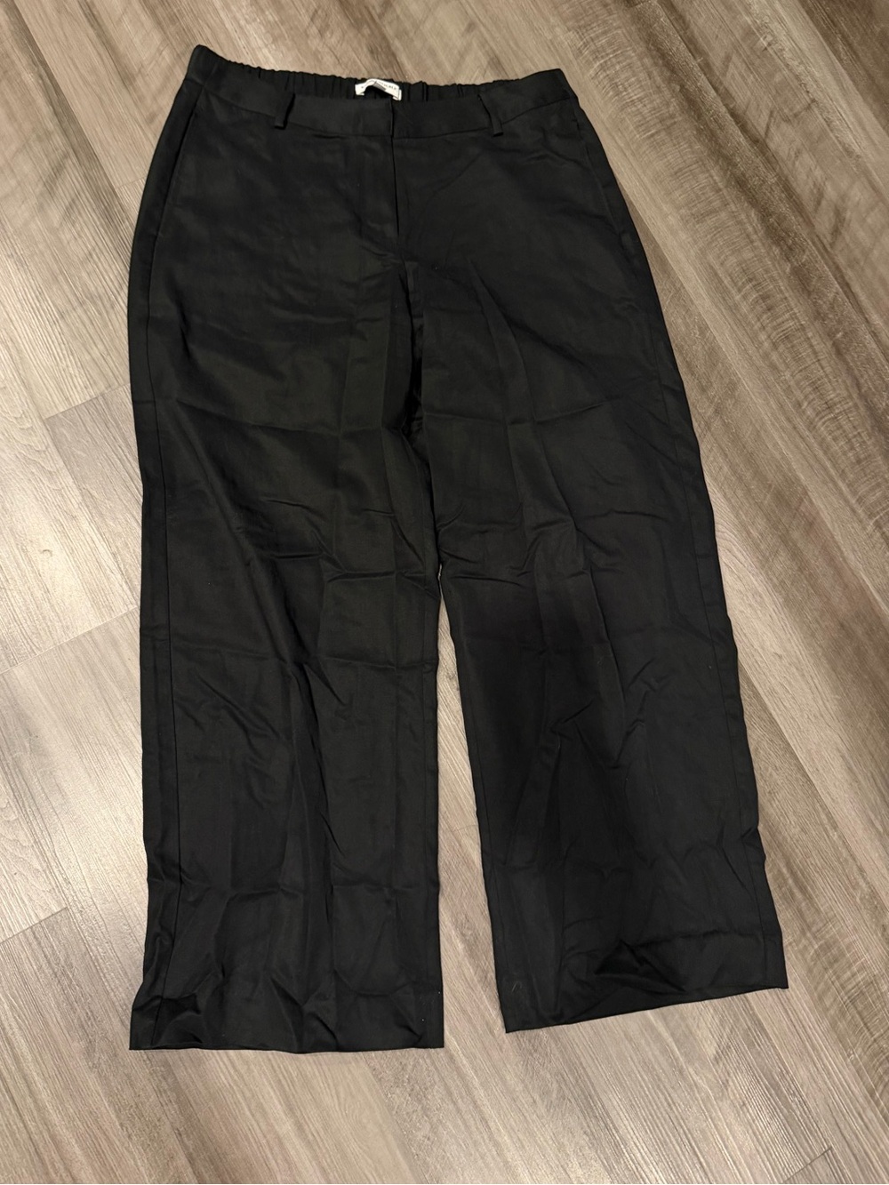 Banana Republic Black Wide Leg Trouser Size Large